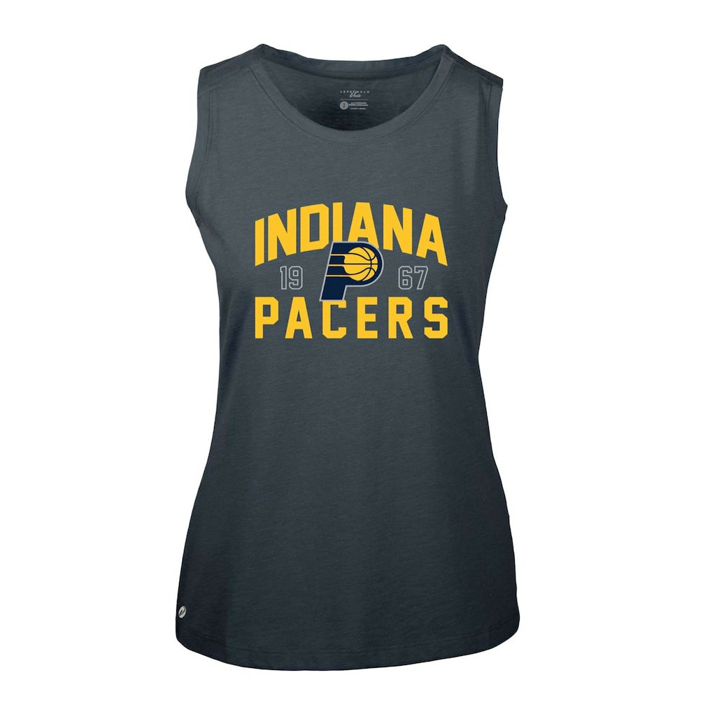 NBA - Indiana Pacers Levelwear Women's Macy Tank Top - Navy