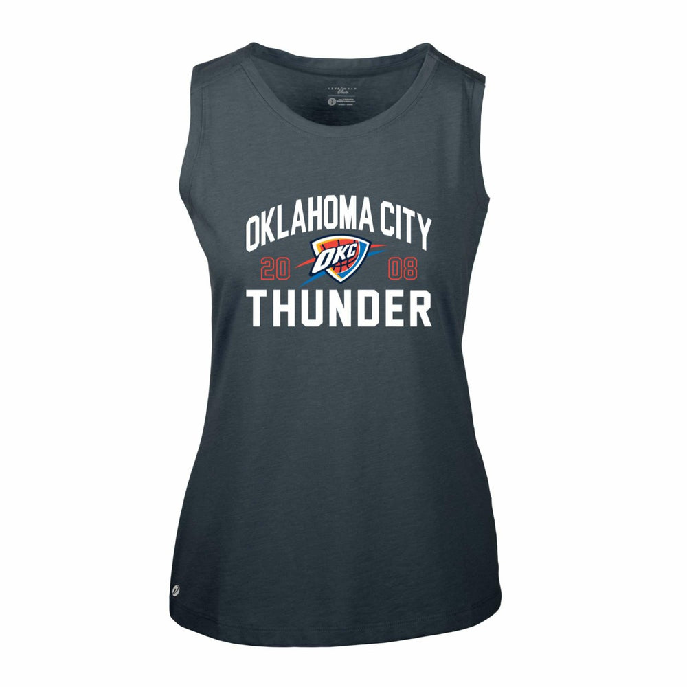 NBA - Oklahoma City Thunder Levelwear Women's Macy Tank Top - Navy