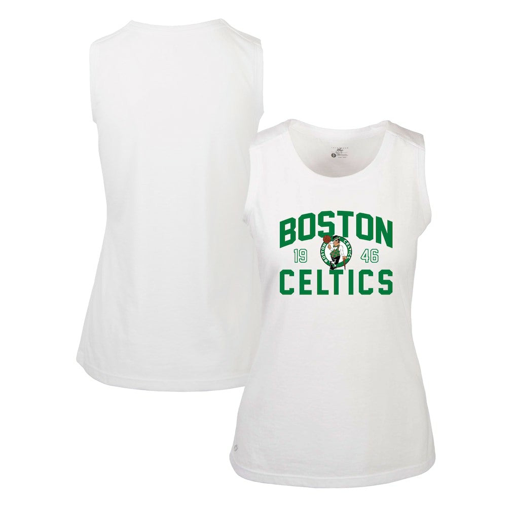 NBA - Boston Celtics Levelwear Women's Macy Tank Top - White