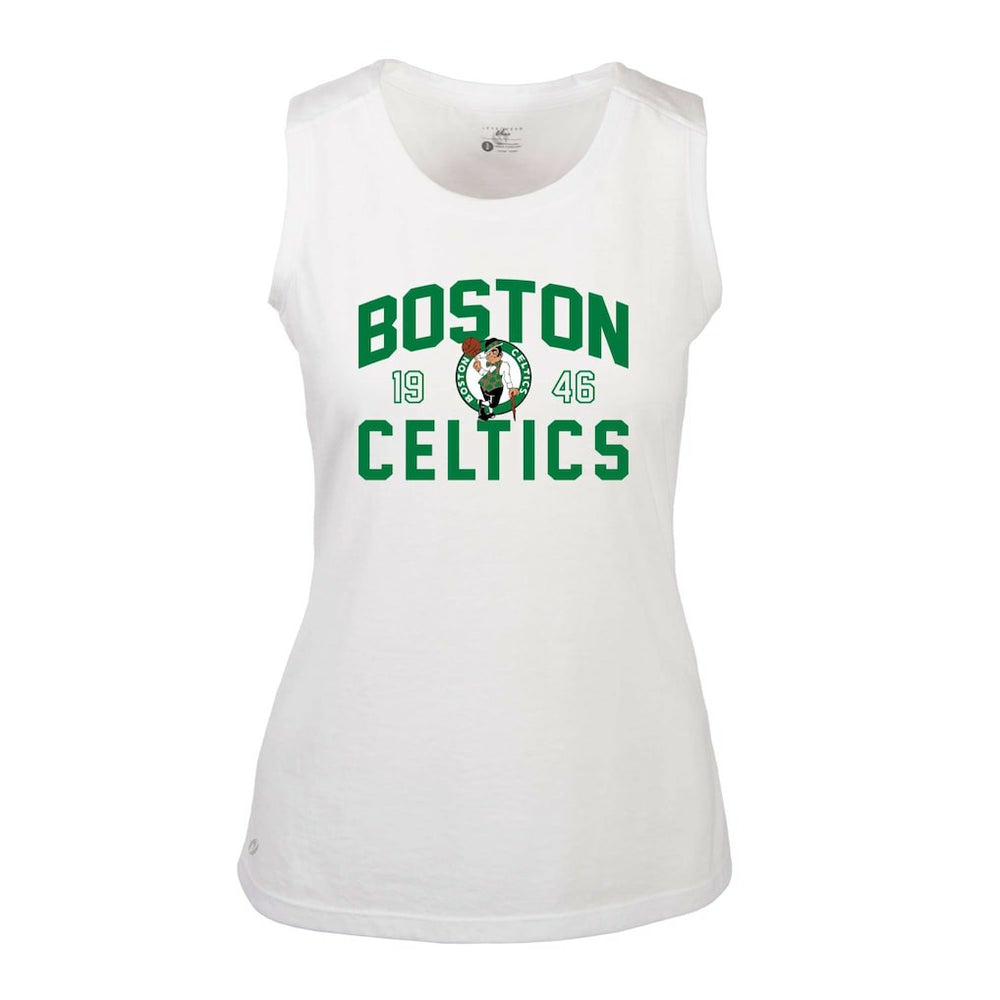 NBA - Boston Celtics Levelwear Women's Macy Tank Top - White