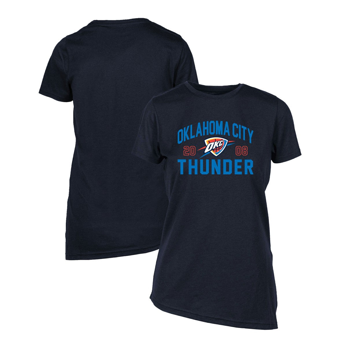NBA - Oklahoma City Thunder Levelwear Women's Birch T-Shirt - Navy