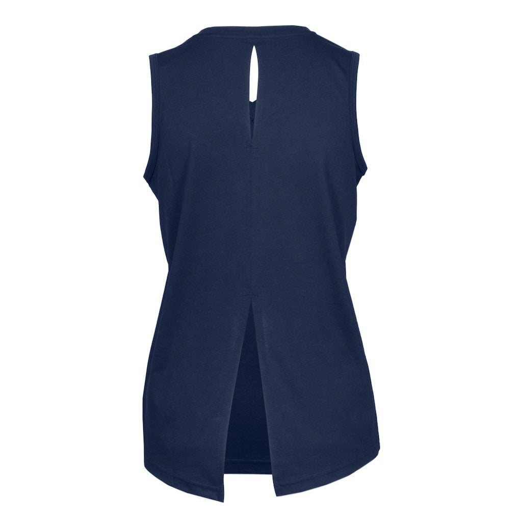 NBA - Minnesota Timberwolves Levelwear Women's Paisley Core V-Neck Tank Top - Navy
