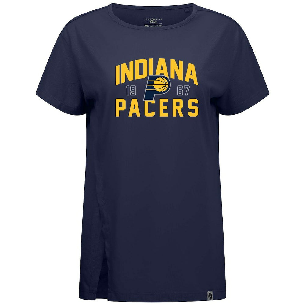NBA - Indiana Pacers Levelwear Women's Influx T-Shirt - Navy
