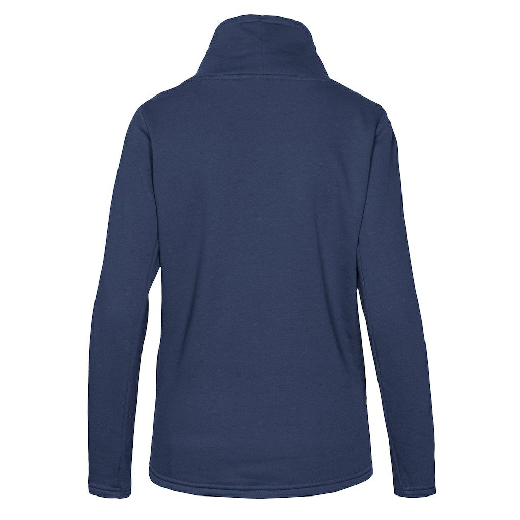 NBA - Oklahoma City Thunder Levelwear Women's Loop Core Funnel Neck Pullover Sweatshirt - Navy