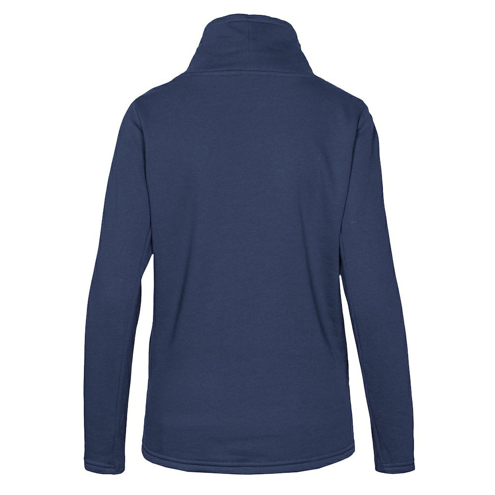NBA - Oklahoma City Thunder Levelwear Women's Loop Core Funnel Neck Pullover Sweatshirt - Navy