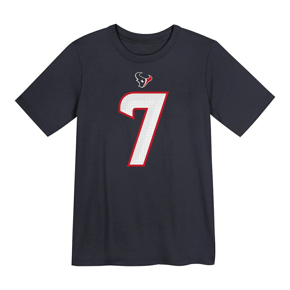 C.J. Stroud Houston Texans Preschool Player Name & Number T-Shirt Navy - Nike