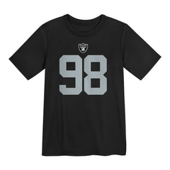 Maxx Crosby Las Vegas Raiders Preschool Player Name & Number T-Shirt Black - Nike