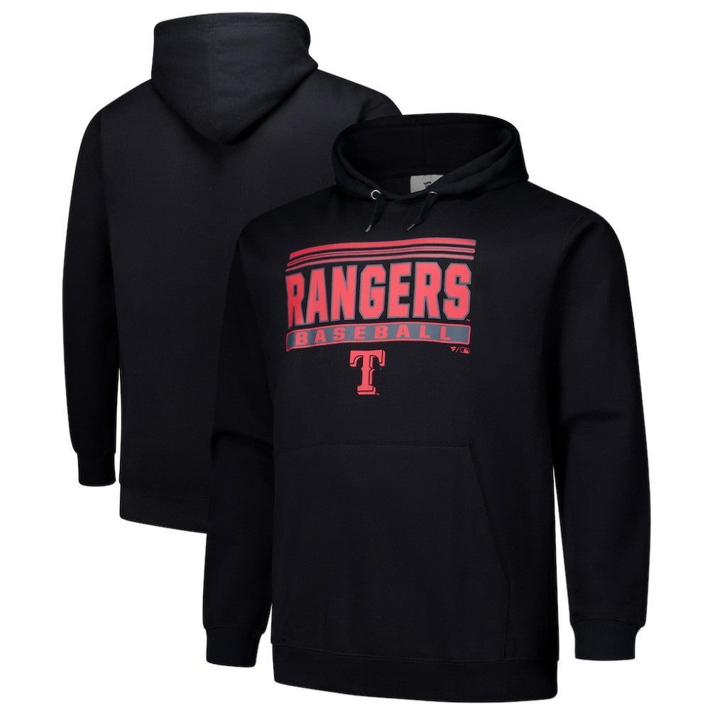 Texas Rangers   Stack Fleece Pullover Hoodie Online