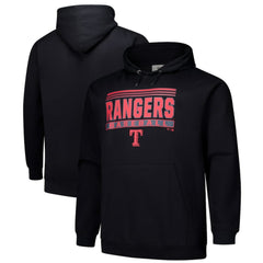 Texas Rangers   Stack Fleece Pullover Hoodie Online