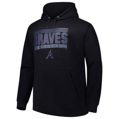 Atlanta Braves   Stack Fleece Pullover Hoodie Sale