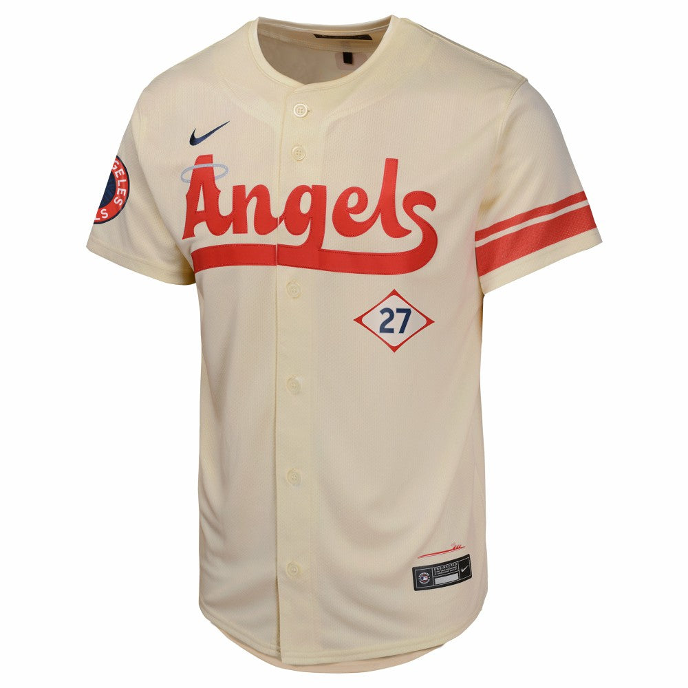 Mike Trout Los Angeles Angels Nike Youth City Connect Limited Player Jersey Lifestyle
