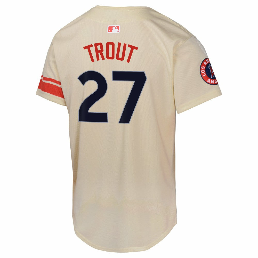 Mike Trout Los Angeles Angels Nike Youth City Connect Limited Player Jersey Lifestyle