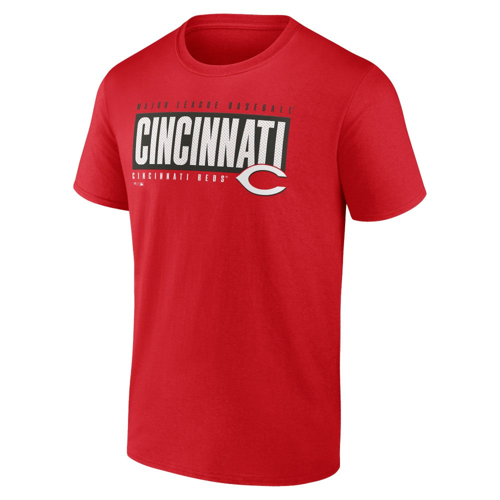 Cincinnati Reds Blocked Out T-Shirt Lifestyle