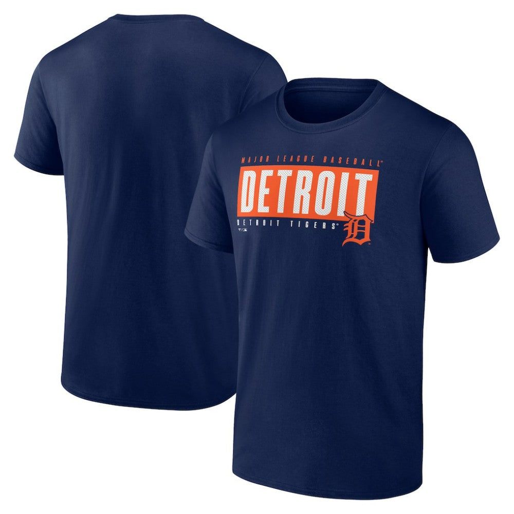 Detroit Tigers Blocked Out T-Shirt Lifestyle