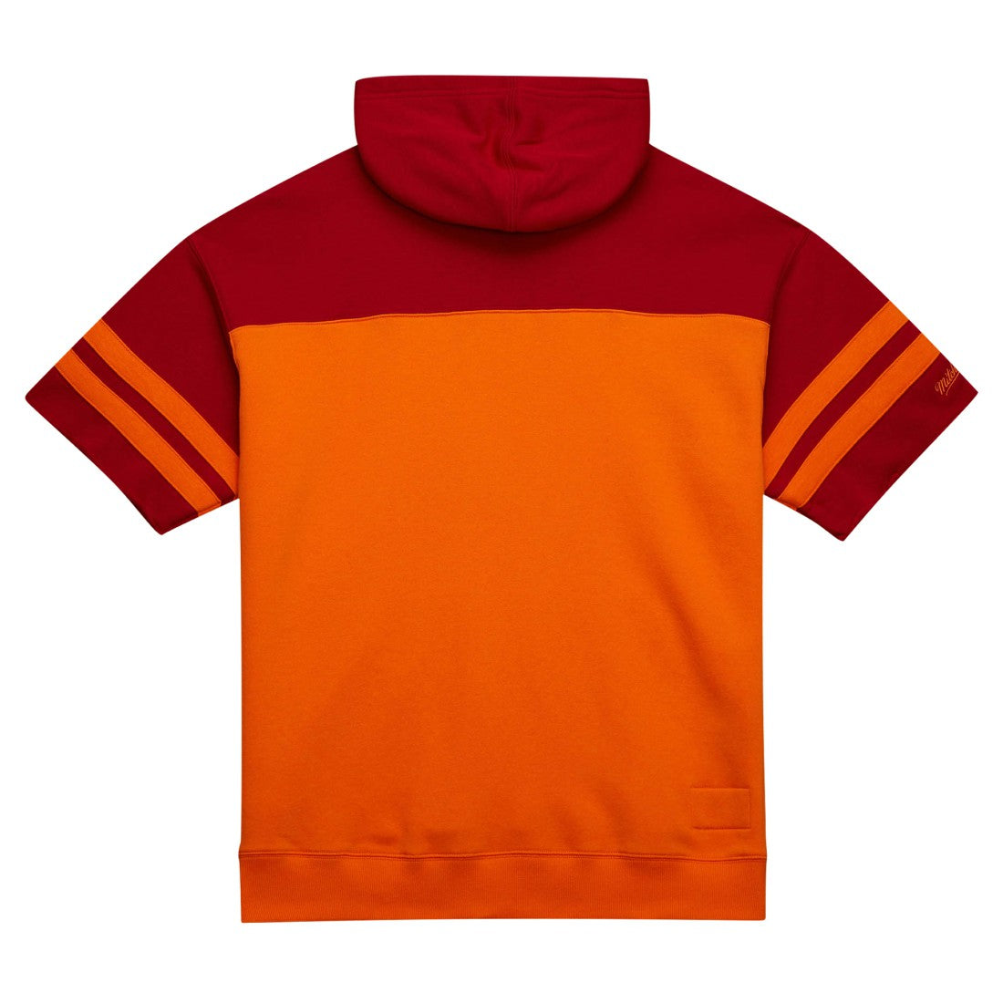 Tampa Bay Buccaneers Off Field Vintage Logo Short Sleeve Pullover Hoodie Orange - Mitchell & Ness