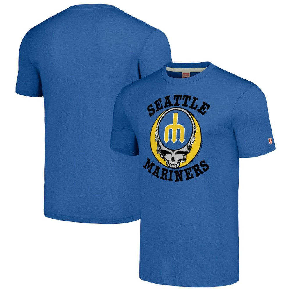 Seattle Mariners Homage Grateful Dead Tri-Blend T-Shirt Online