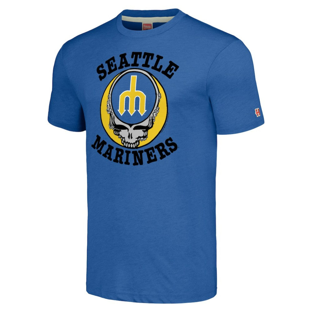Seattle Mariners Homage Grateful Dead Tri-Blend T-Shirt Online
