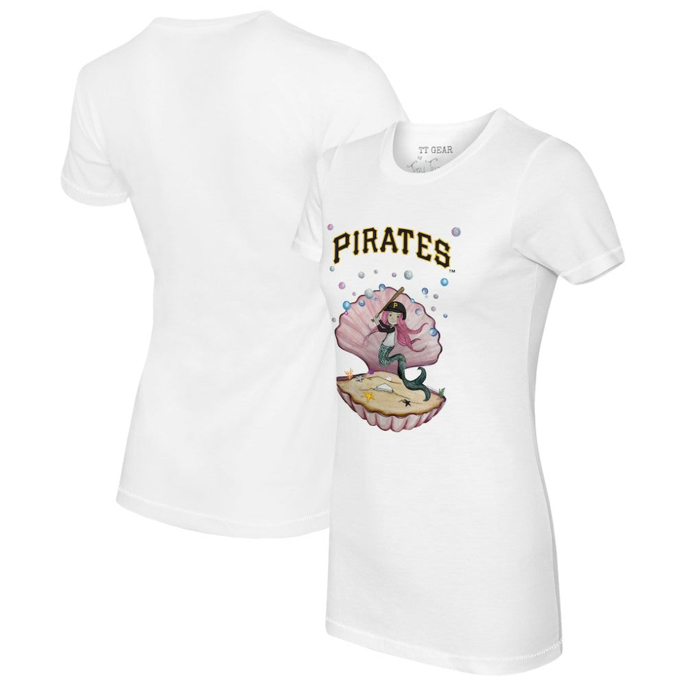 Pittsburgh Pirates Tiny Turnip Women's Mermaid T-Shirt On Sale