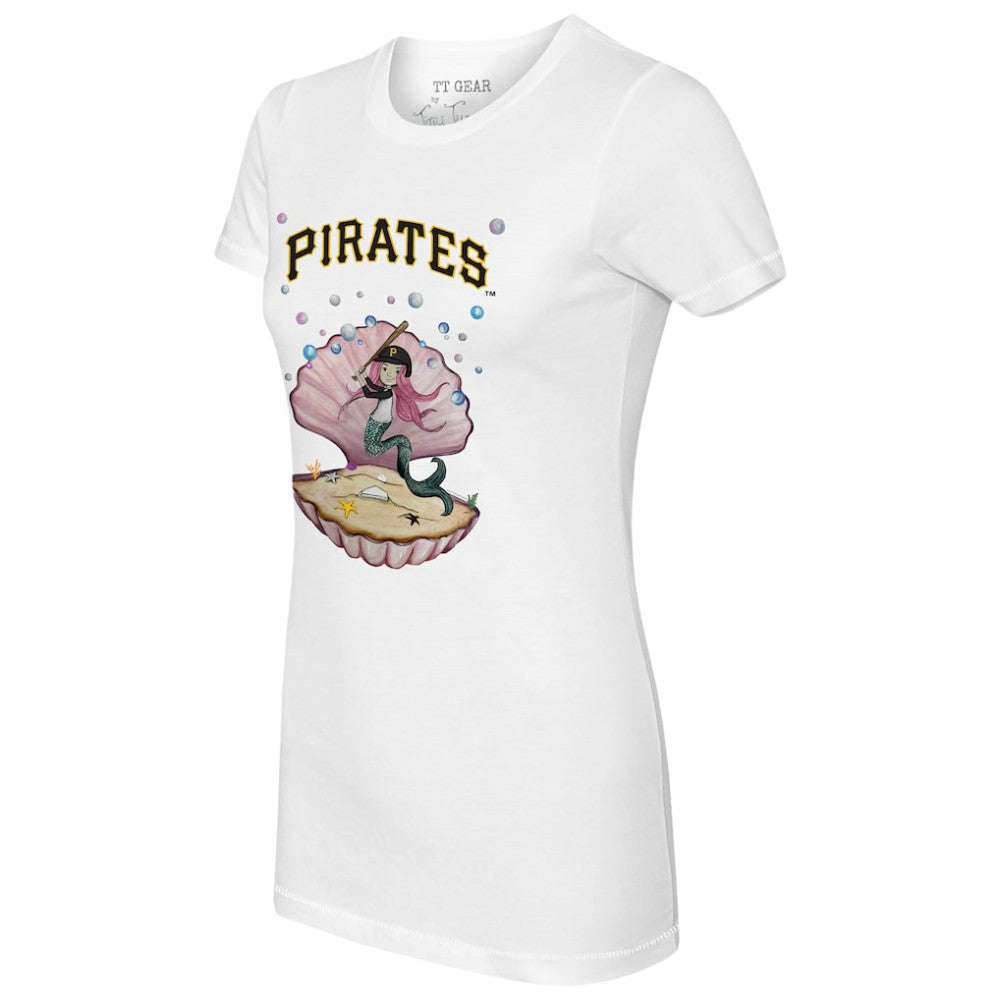 Pittsburgh Pirates Tiny Turnip Women's Mermaid T-Shirt On Sale