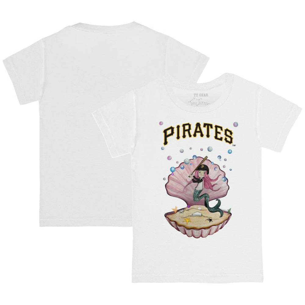 Pittsburgh Pirates Tiny Turnip Youth Mermaid T-Shirt On Sale