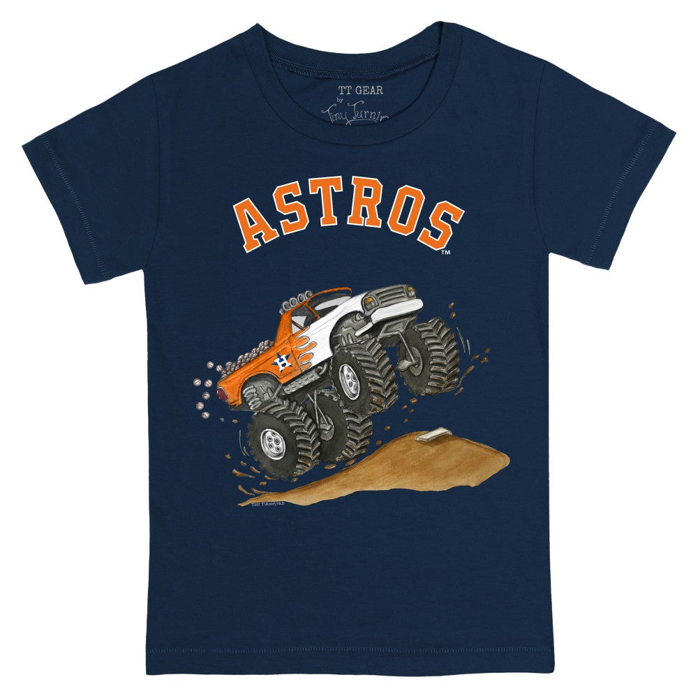 Houston Astros Tiny Turnip Youth Monster Truck T-Shirt for sale