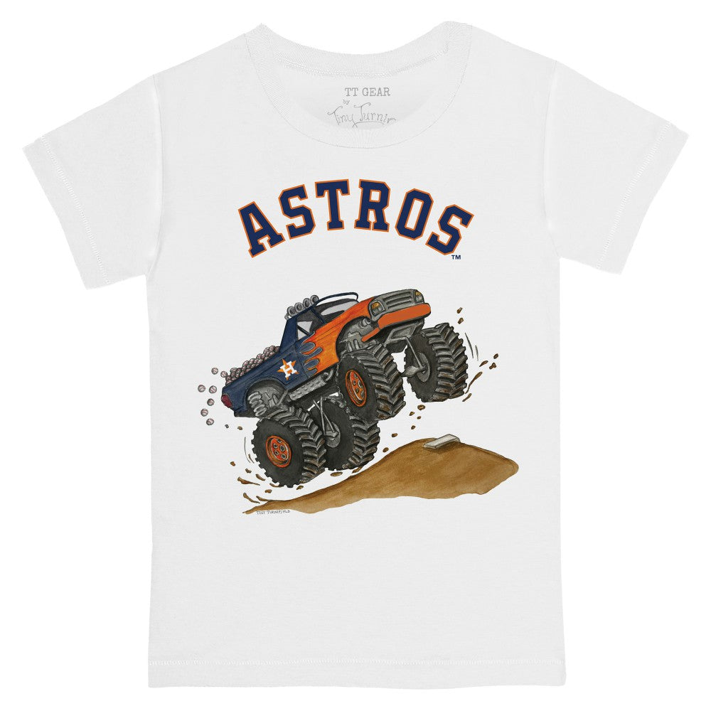 Houston Astros Tiny Turnip Youth Monster Truck T-Shirt Lifestyle