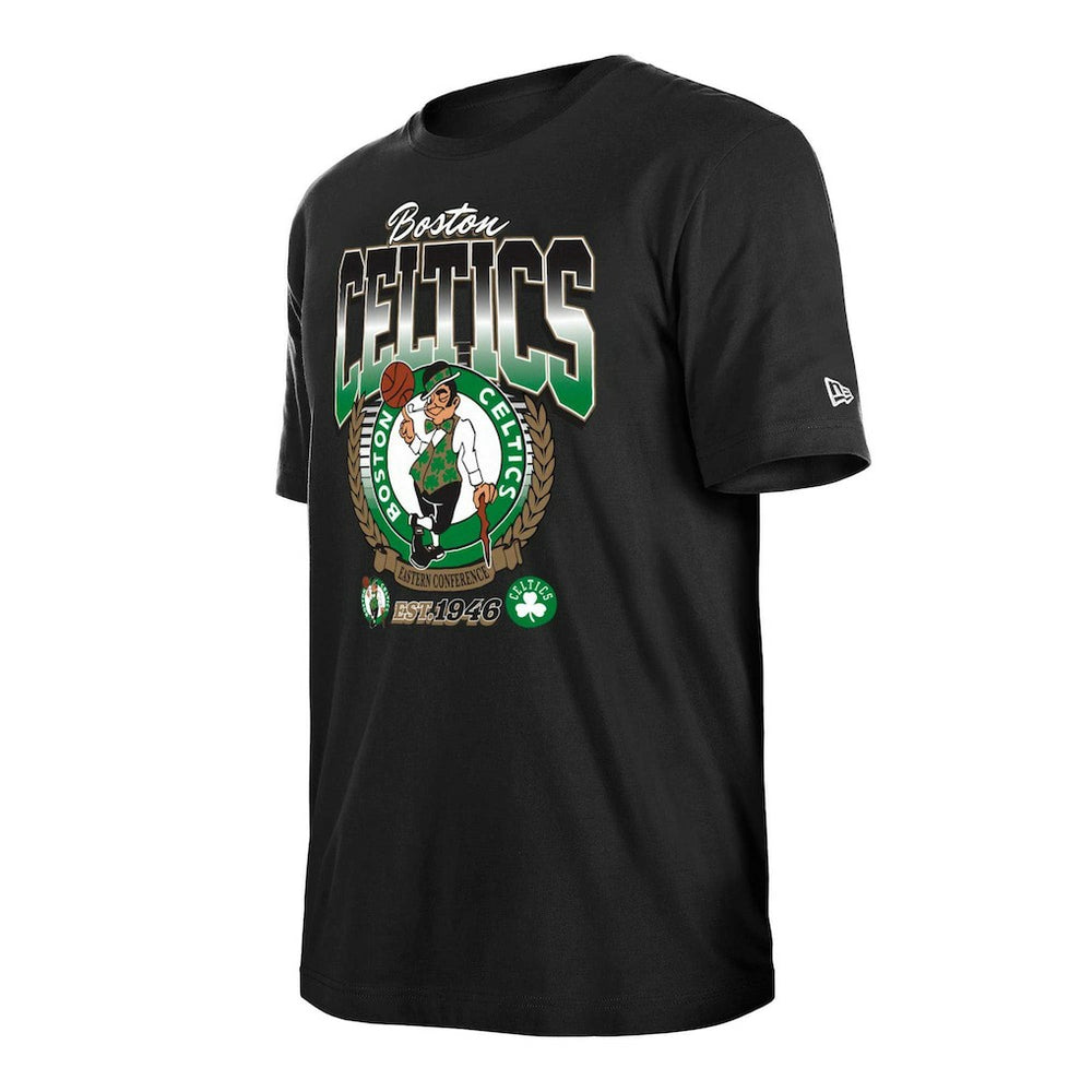 New Era - Boston Celtics Unisex Summer Classics T-Shirt - Black