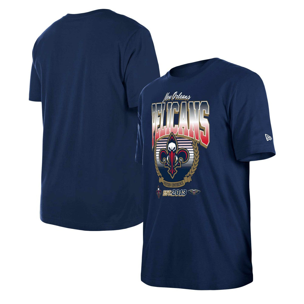 New Era - New Orleans Pelicans Unisex Summer Classics T-Shirt - Navy