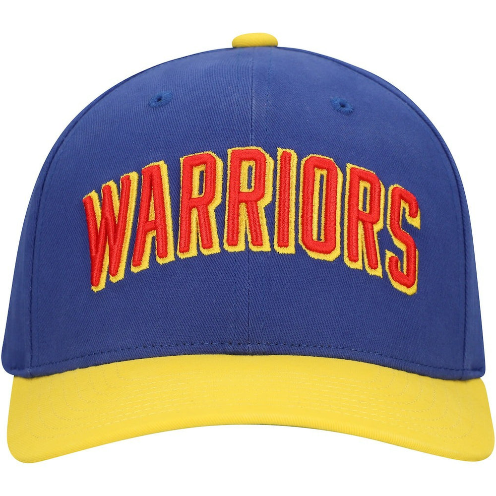 Mitchell & Ness - Golden State Warriors Team Up Classic Edition Adjustable Hat - Royal/Gold