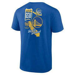 NBA - Golden State Warriors Split Zone T-Shirt - Royal