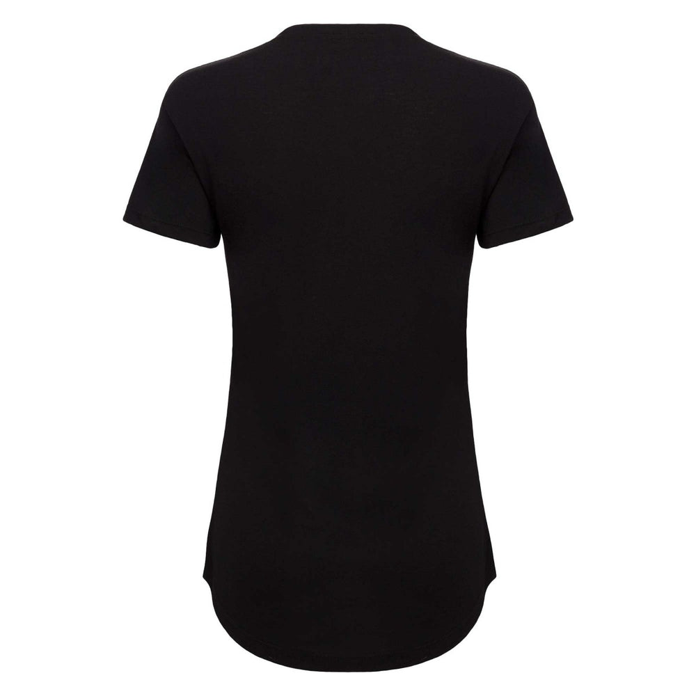 NBA - Sacramento Kings Sportiqe Women's Phoebe Super Soft Tri-Blend T-Shirt - Black