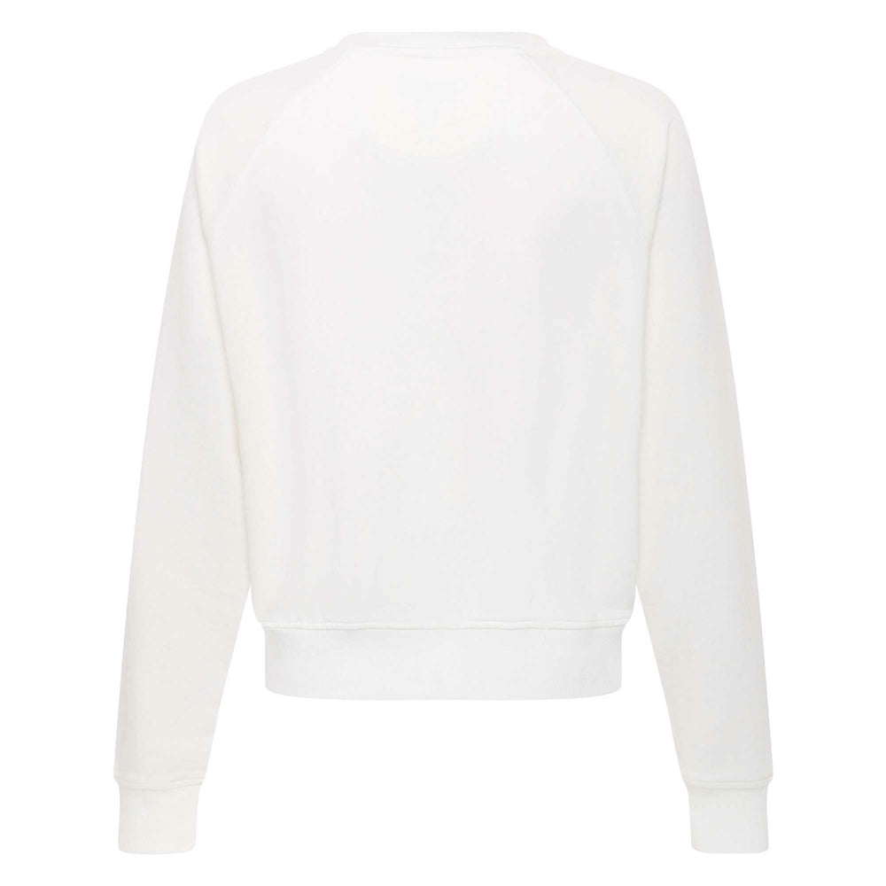 NBA - Sacramento Kings Sportiqe Women's Ashlyn Super Soft Raglan Pullover Sweatshirt - White