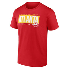 NBA - Atlanta Hawks Blocked Out T-Shirt - Red
