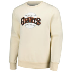 San Francisco Giants Majestic Threads Fleece Pullover Sweatshirt Lifestyle