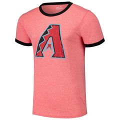 Arizona Diamondbacks Majestic Threads Ringer Tri-Blend T-Shirt Clearance