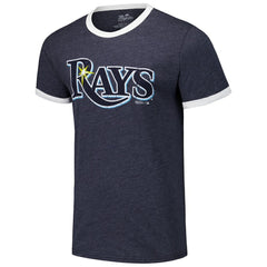 Tampa Bay Rays Majestic Threads Ringer Tri-Blend T-Shirt discount