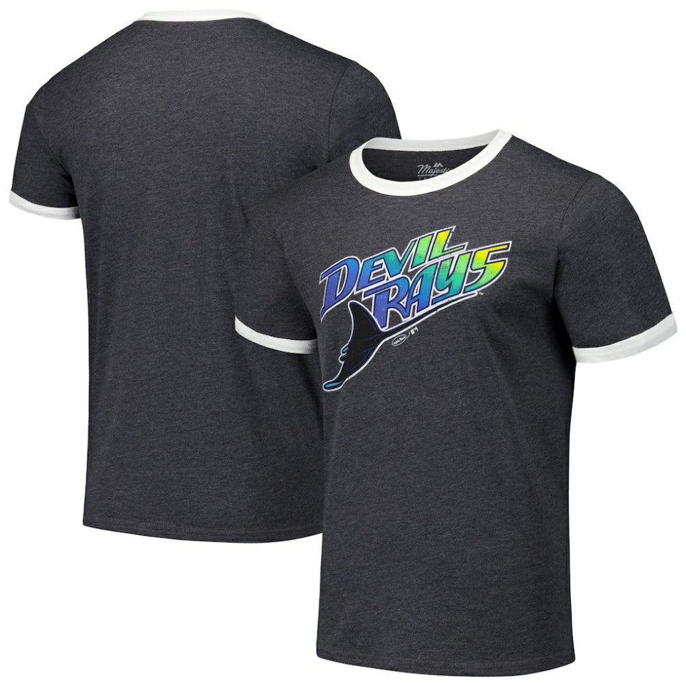 Tampa Bay Rays Majestic Threads Ringer Tri-Blend T-Shirt Online