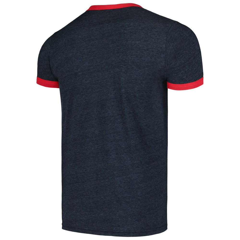 Minnesota Twins Majestic Threads Ringer Tri-Blend T-Shirt Clearance