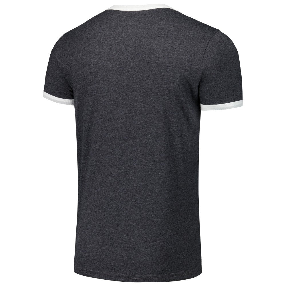 Florida Marlins Majestic Threads Ringer Tri-Blend T-Shirt On Sale
