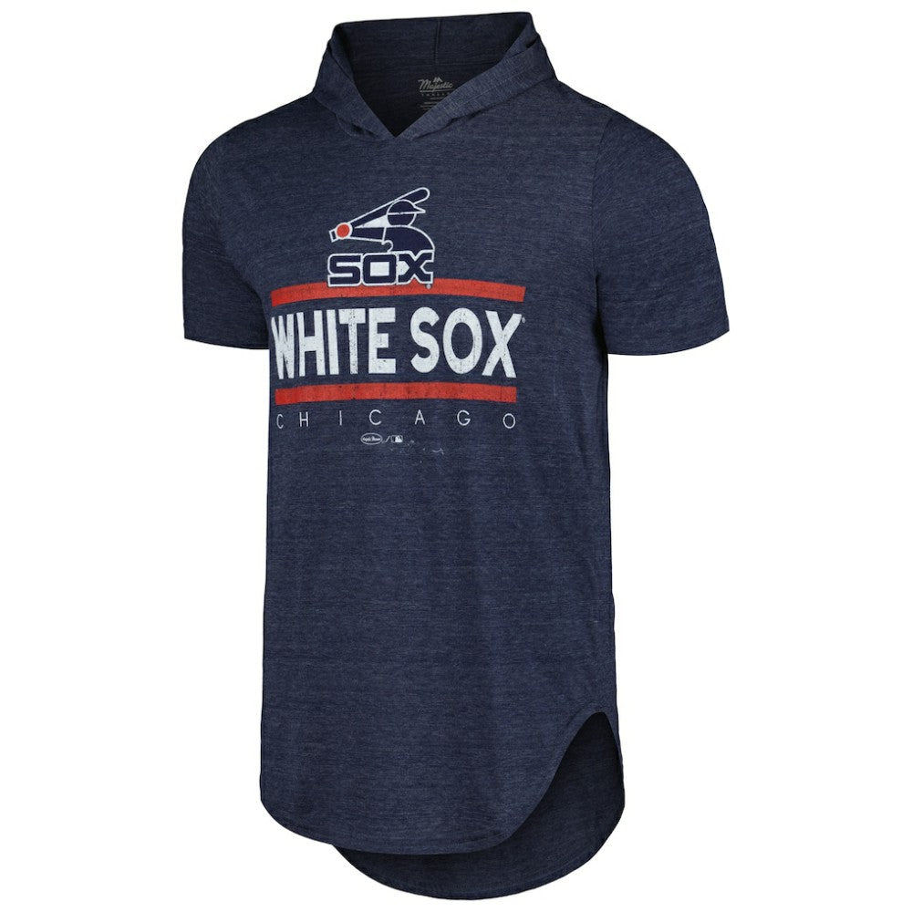 Chicago White Sox Majestic Threads Tri-Blend Hoodie T-Shirt for sale