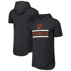 San Francisco Giants Majestic Threads Tri-Blend Hoodie T-Shirt Online