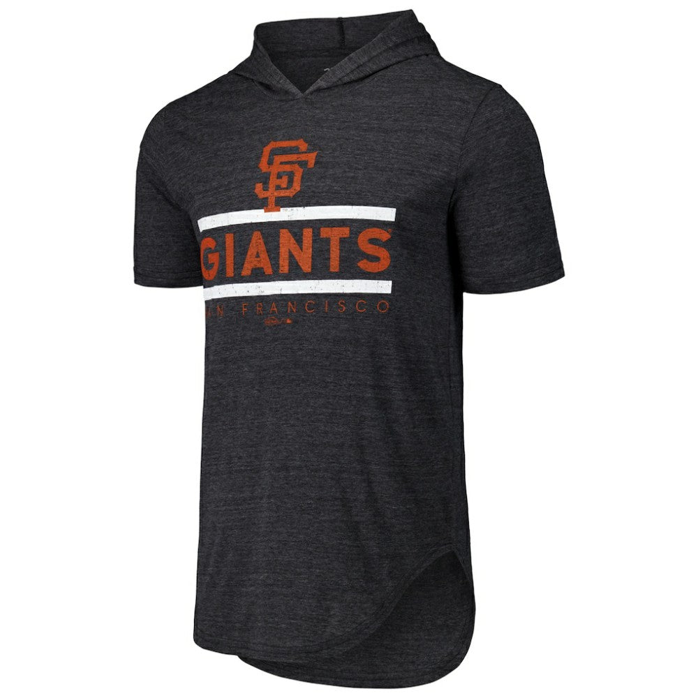 San Francisco Giants Majestic Threads Tri-Blend Hoodie T-Shirt Online