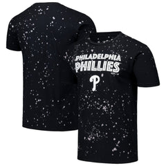 Philadelphia Phillies Majestic Threads Splatter T-Shirt Clearance