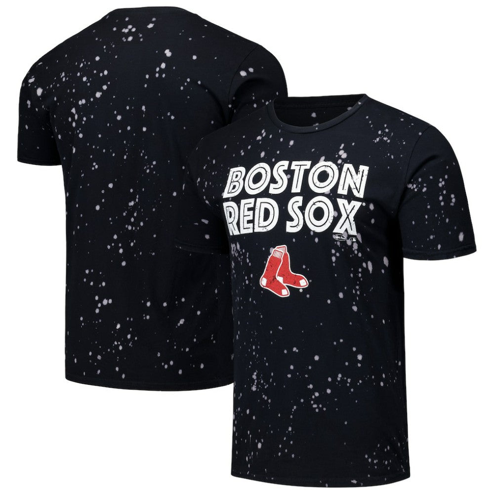 Boston Red Sox Majestic Threads Splatter T-Shirt Clearance