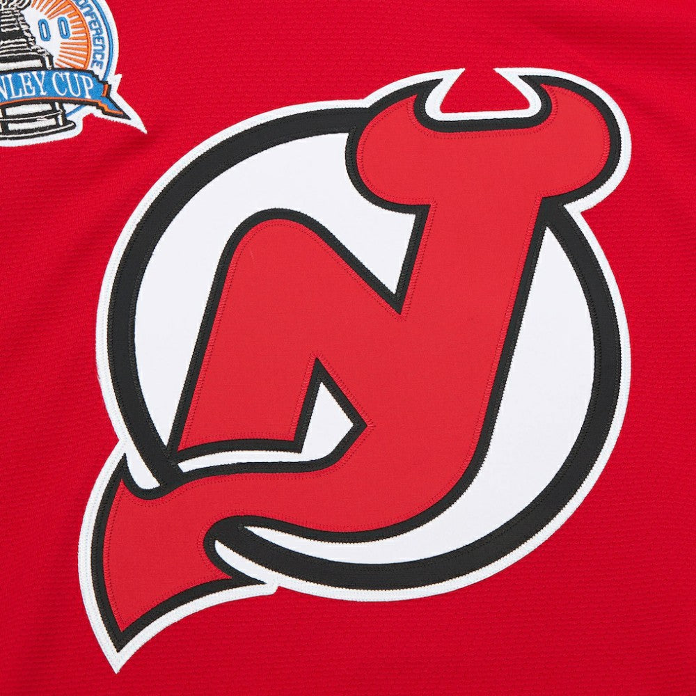 Scott Niedermayer New Jersey Devils Mitchell & Ness Big & Tall 1999/00 Blue Line 2.0 Jersey - Red | NHL Jerseys