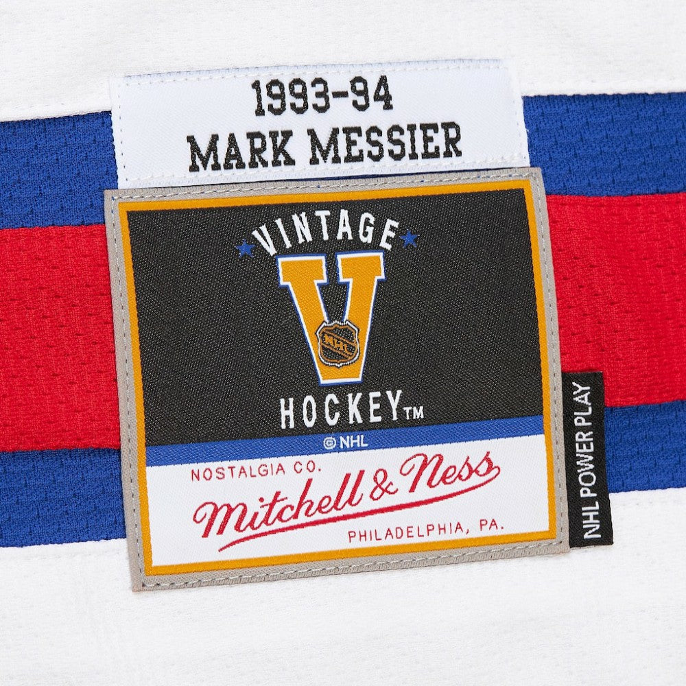 Mark Messier New York Rangers Mitchell & Ness Big & Tall 1993/94 Blue Line 2.0 Jersey Blue