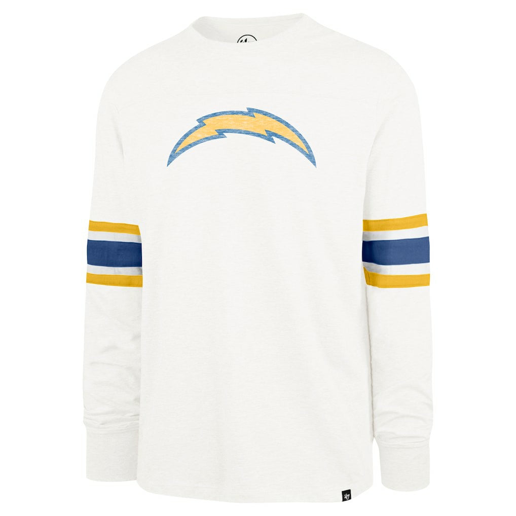 Los Angeles Chargers '47 Gridiron Premier Brex Long Sleeve T-Shirt White - 47 brand