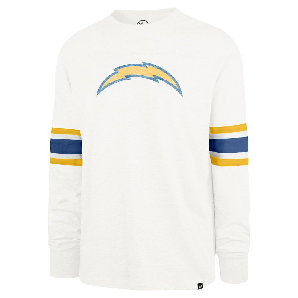 Los Angeles Chargers '47 Gridiron Premier Brex Long Sleeve T-Shirt White - 47 brand