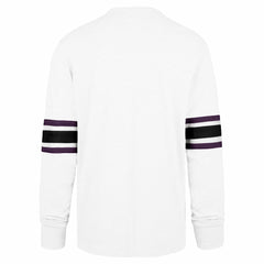 Baltimore Ravens '47 Gridiron Premier Brex Long Sleeve T-Shirt White - 47 brand