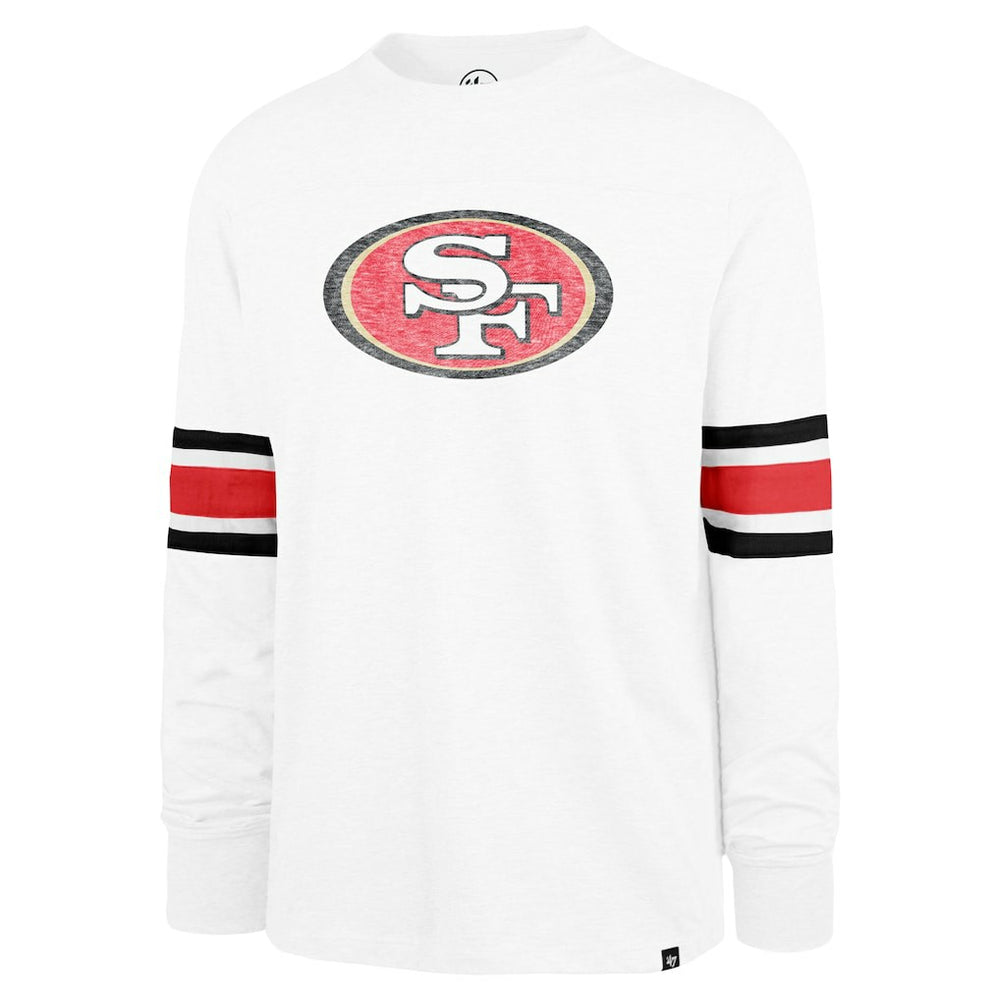 San Francisco 49ers '47 Gridiron Premier Brex Long Sleeve T-Shirt White - 47 brand